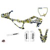 Kit Deco Moto Cross Freegun Eyed Husqvarna TC 50 Bleu Jaune