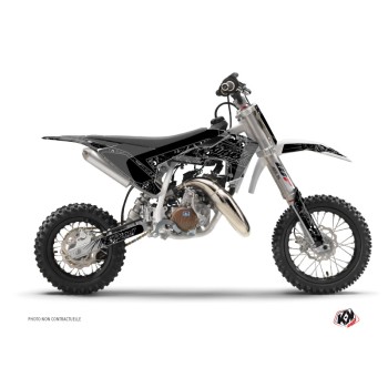 Kit Deco Moto Cross Zombies Dark Husqvarna TC 50 Noir