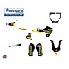 Kit Deco Moto Cross Split Husqvarna TC 50 Noir Jaune