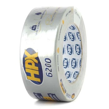 Ruban toile adhésif - argent 48mm x 25m