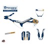Kit Deco Moto Cross Heritage Husqvarna TC 50 Bleu