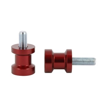 Diabolos de levage anodisés rouge 10 mm