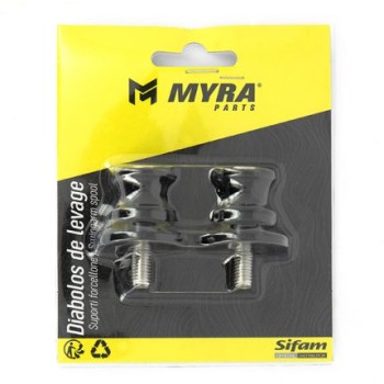 Diabolos de levage noir 6 mm