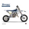Kit Deco Moto Cross Nova Husqvarna TC 50 Bleu