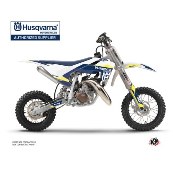 Kit Deco Moto Cross Orbit Husqvarna TC 50 Blanc