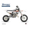 Kit Deco Moto Cross Legacy Husqvarna TC 50 Noir Jaune