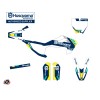 Kit Deco Moto Cross Rocky Husqvarna TC 50 Bleu