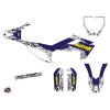 Kit Deco Moto Cross Predator Husqvarna TC 50 Violet Jaune