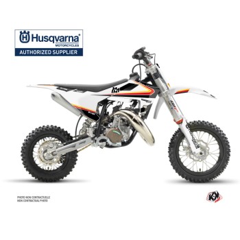 Kit Deco Moto Cross Legacy Husqvarna TC 50 Noir Jaune