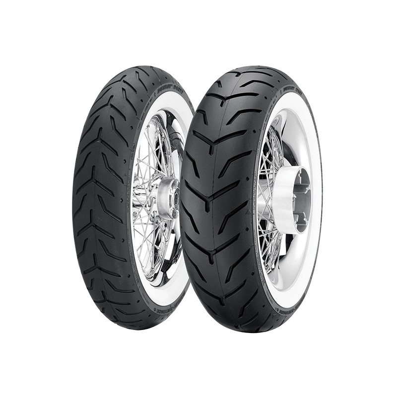 Pneu Route 150/80 B 16 71H TT D404 WWW FLANC BLANC LARGE