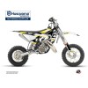 Kit Deco Moto Cross Block Husqvarna TC 50 Noir Jaune