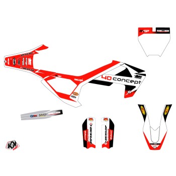 Kit Deco Moto Cross Replica BOS Husqvarna 125 TC