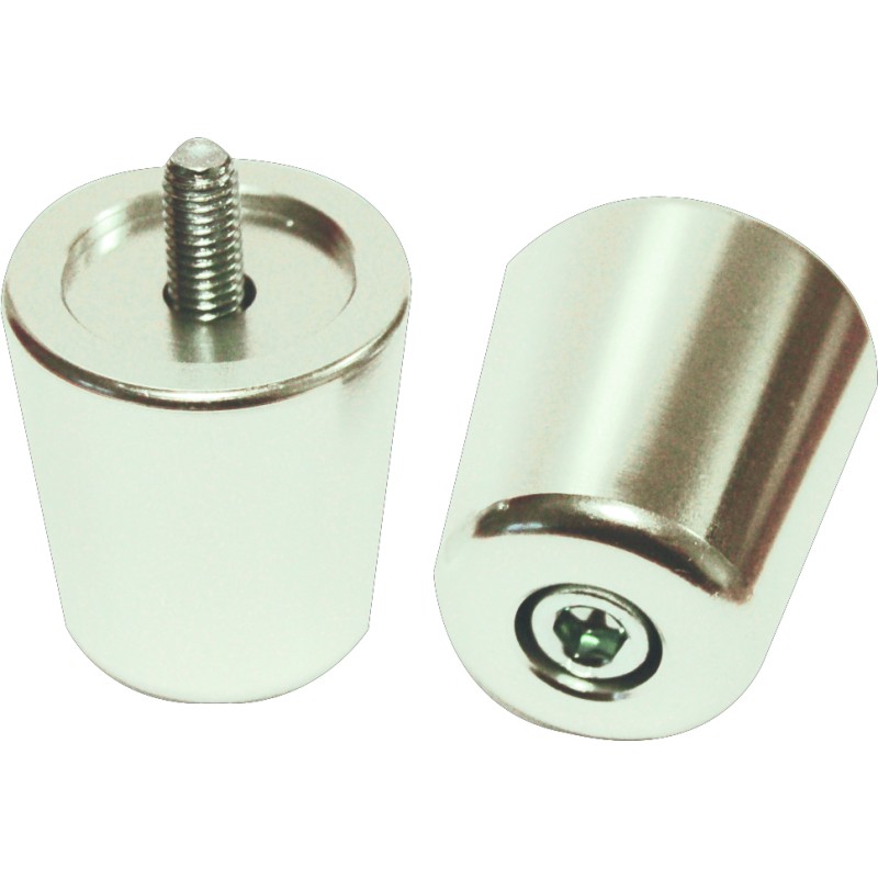 Embouts de guidon anodisés pour SUZUKI