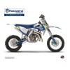 Kit Deco Moto Cross Rocky Husqvarna TC 65 Bleu