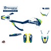 Kit Deco Moto Cross Rocky Husqvarna TC 65 Bleu
