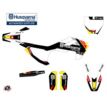 Kit Deco Moto Cross Rocky Husqvarna TC 65 Noir
