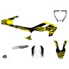 Kit Deco Moto Cross Eraser Fluo Husqvarna TC 65 Jaune