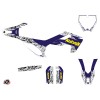 Kit Deco Moto Cross Predator Husqvarna TC 65 Violet Jaune