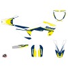 Kit Deco Moto Cross Stage Husqvarna TC 65 Blanc Jaune
