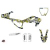Kit Deco Moto Cross Freegun Eyed Husqvarna TC 65 Bleu Jaune