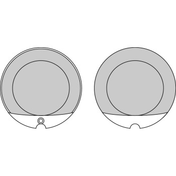 Plaquette de frein Semi-Métal Platinum Route/Off Road - R90