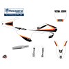Kit Deco Moto Cross Legacy Husqvarna TC 65 Noir Jaune