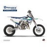 Kit Deco Moto Cross Legacy Husqvarna TC 65 Bleu Jaune