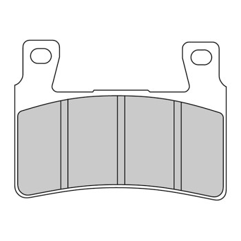 Plaquette de frein Semi-Métal Platinum Route/Off Road - R90