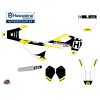 Kit Deco Moto Cross Block Husqvarna TC 65 Noir Jaune