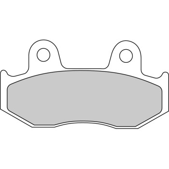 Plaquette de frein Semi-Métal Eco-Friction Route - R90