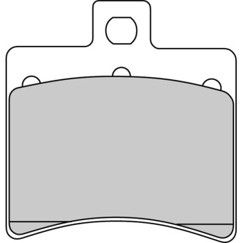 Plaquette de frein Semi-Métal Eco-Friction Route - R90