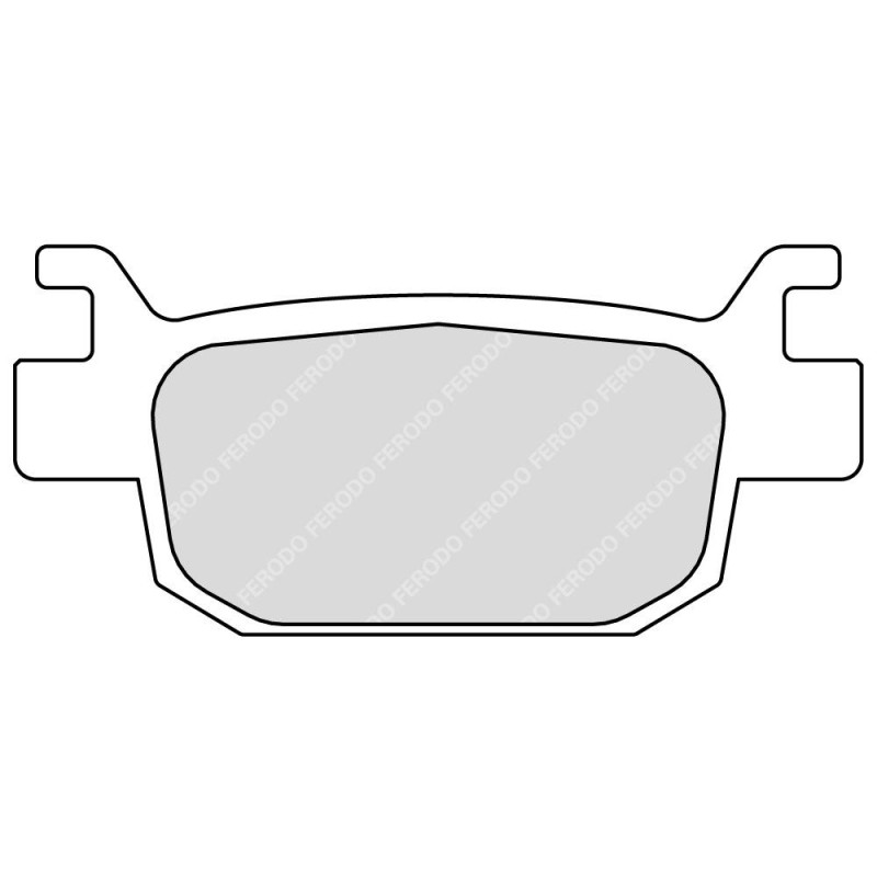 Plaquette Ferodo Semi-Métal Platinium