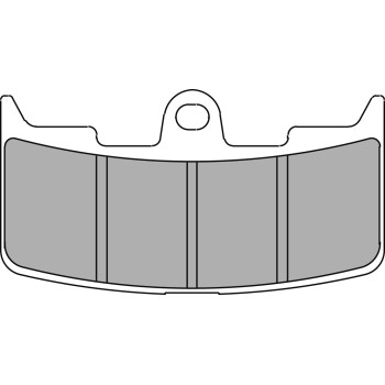 Plaquette de frein Métal Fritté Sinter Grip Road - R90