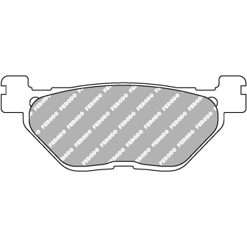 Plaquette de frein Semi-Métal Eco-Friction Route - R90