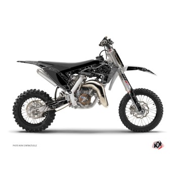 Kit Deco Moto Cross Zombies Dark Husqvarna TC 65 Noir