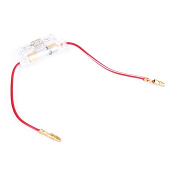 10 Portes Fusible Universel Transparent + 10 FUS007 15A