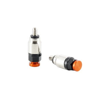 Valves de Pression de Fourche M4 Fourche WP Anodisées Orange
27mm ave
