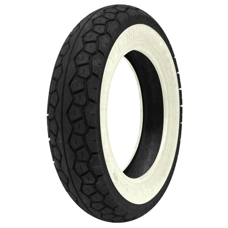 Pneu 3.5-10 51J TL Flanc Blanc - Vintage H692
