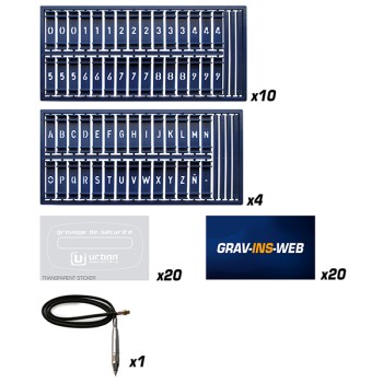 SRA - Kit complet de gravage - Bien lire le descriptif ci-dessous