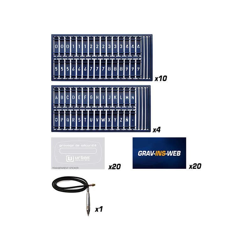 SRA - Kit complet de gravage - Bien lire le descriptif ci-dessous