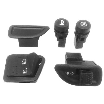 Kit interrupteurs de carénage couvre guidon PIAGGIO Zip 50 (5 pièces