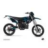 Kit Deco 50cc Graff Beta RR 50 Motard Bleu