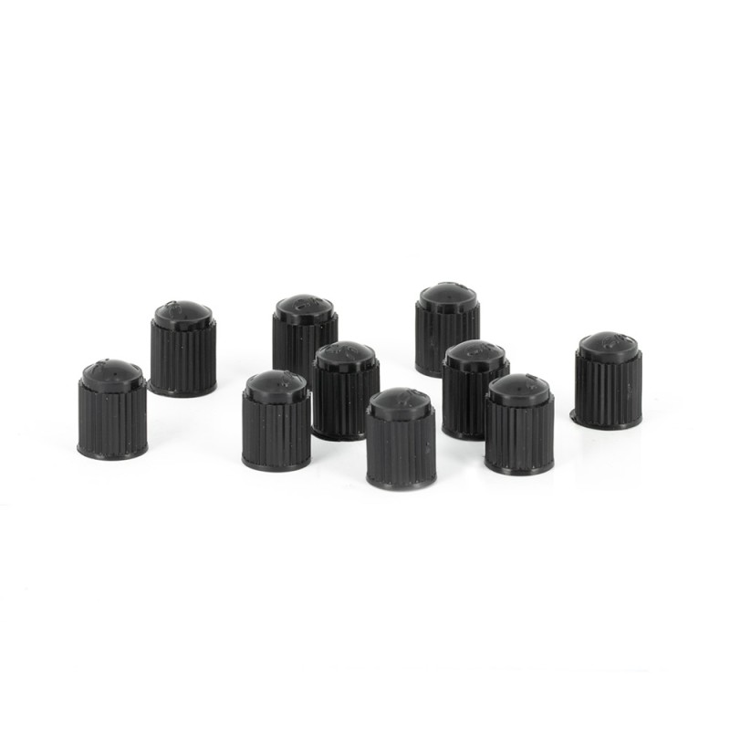 Capuchon de Valve - Noir - Vendu X10 pièces