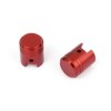Capuchon de Valve Petit Piston Rouge Vendu par paire