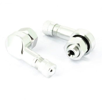 Valve de Roue Aluminium coudée- TV25AL - Alu - 8.5MM