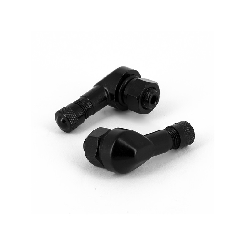 Valve coudée 8.30mm : Noire