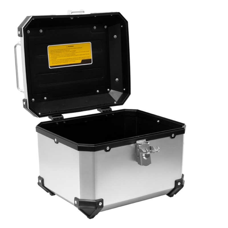 Topcase Plastique couleur Aluminium 38L