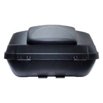 Top Case 52L Noir Mat / Carbone 58x45x32.5cm (2 Casques Intégraux) Pl