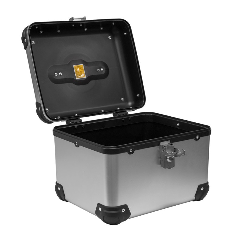 Topcase Plastique couleur Aluminium 35L