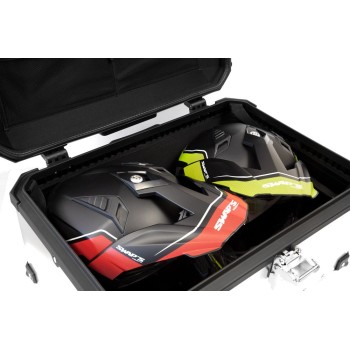 Topcase Plastique couleur Aluminium 52L